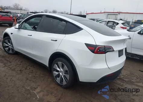 2023 Tesla Model Y Awd/Long Range Dual Motor All-Wheel Drive from USA, damaged, VIN 7SAYGDEE0PF807160